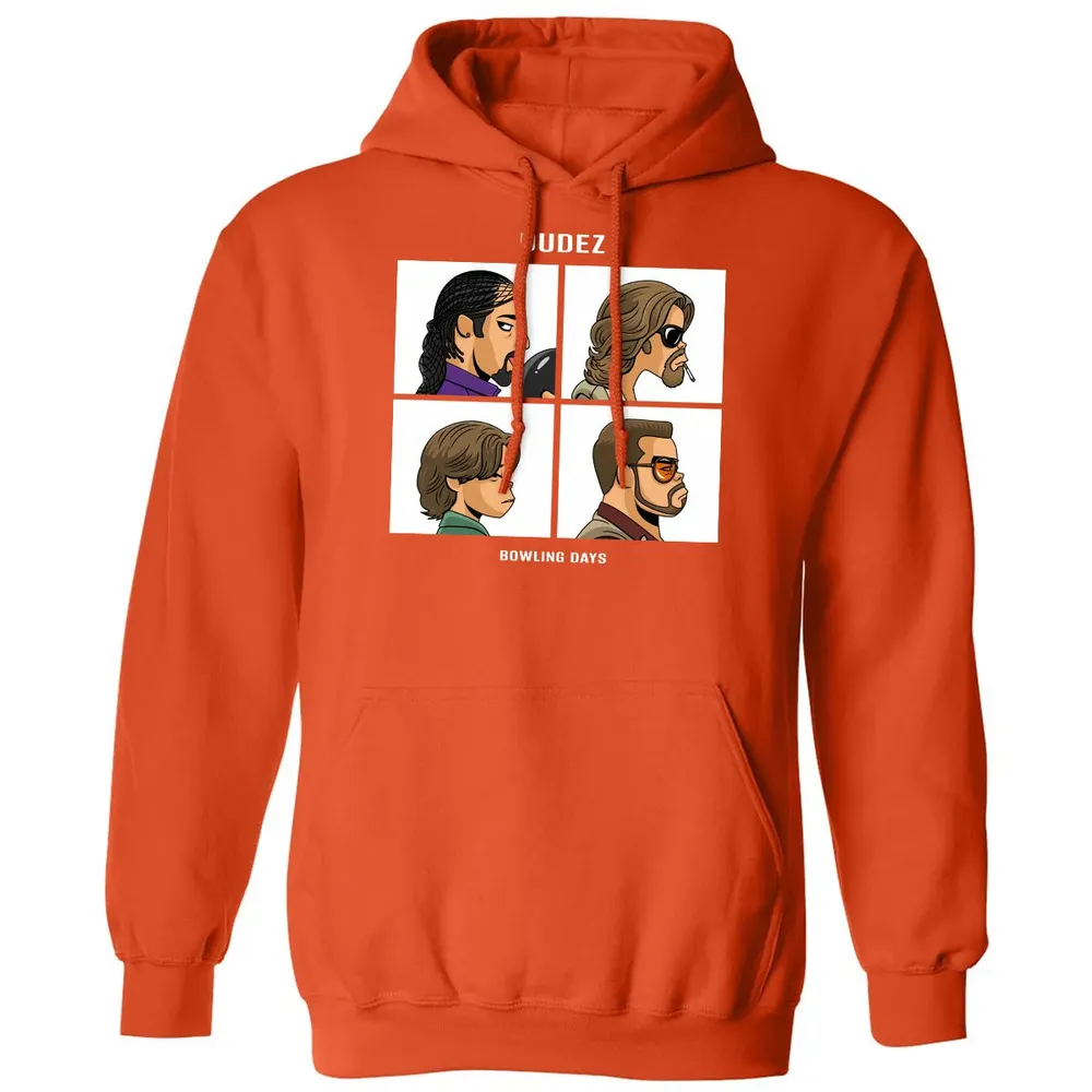 Dudez Bowling Days Classic Unisex Hoodie - 10