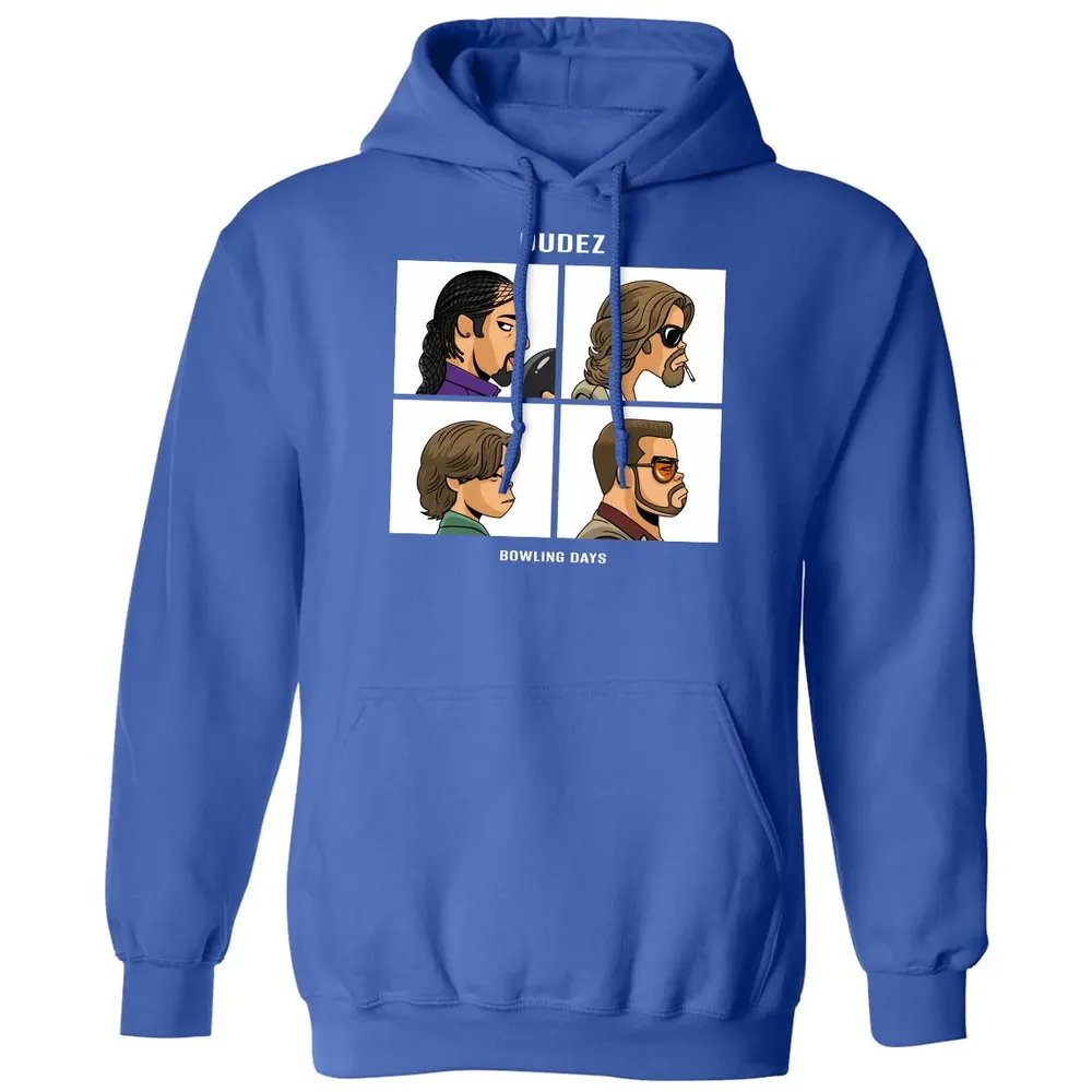 Dudez Bowling Days Classic Unisex Hoodie - 9