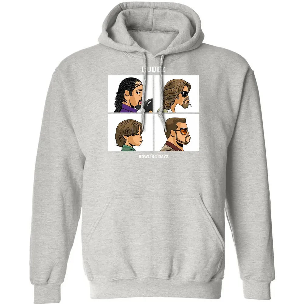Dudez Bowling Days Classic Unisex Hoodie - 8