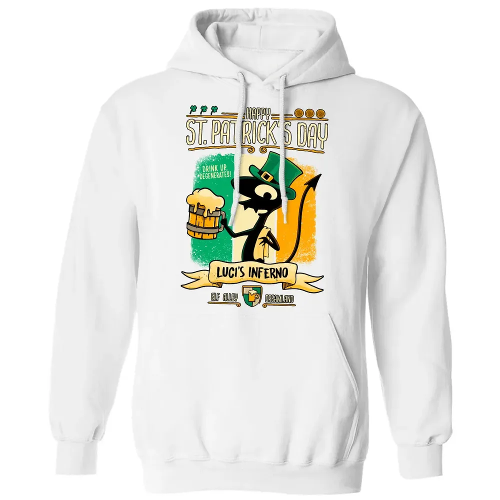 St Patrickâ€™s at Luci's Classic Unisex Hoodie - 11