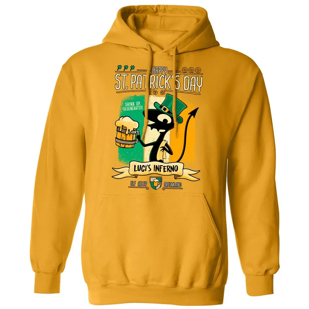St Patrickâ€™s at Luci's Classic Unisex Hoodie - 12