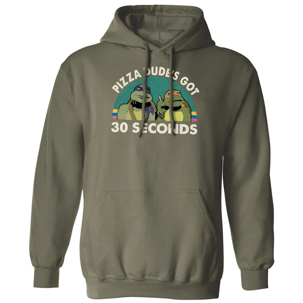 PIZZA DUDE'S GOT 30 SECONDS Classic Unisex Hoodie - 4