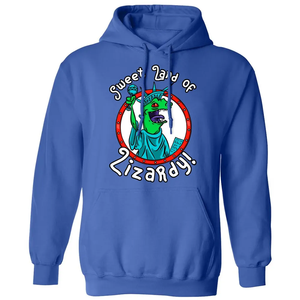 Sweet Land of Lizardy Classic Unisex Hoodie - 9