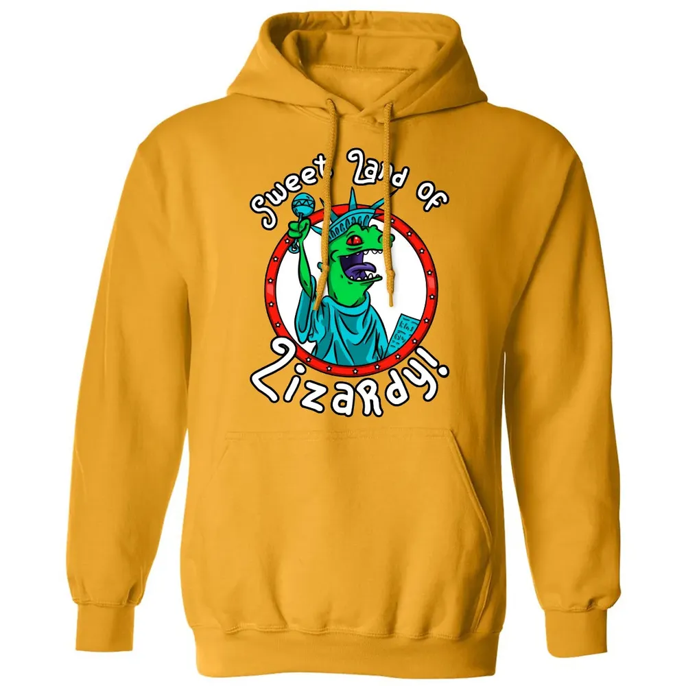 Sweet Land of Lizardy Classic Unisex Hoodie - 12