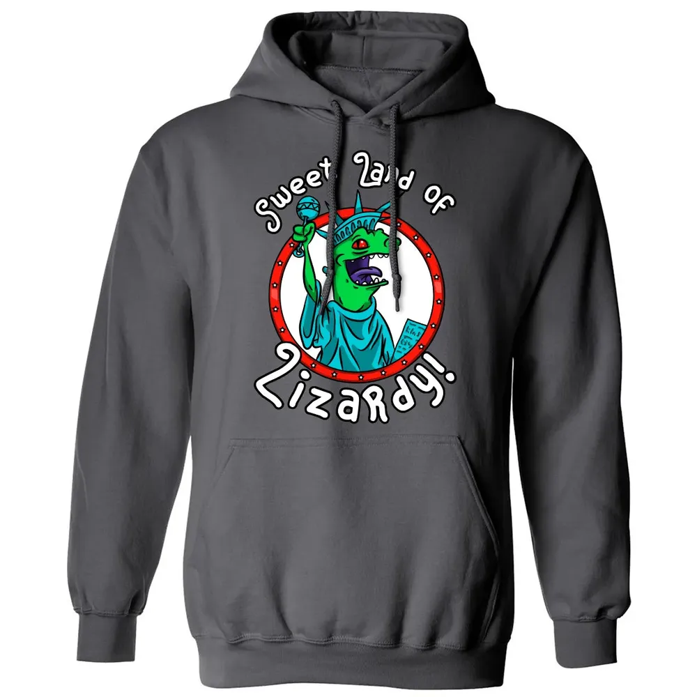 Sweet Land of Lizardy Classic Unisex Hoodie - 7