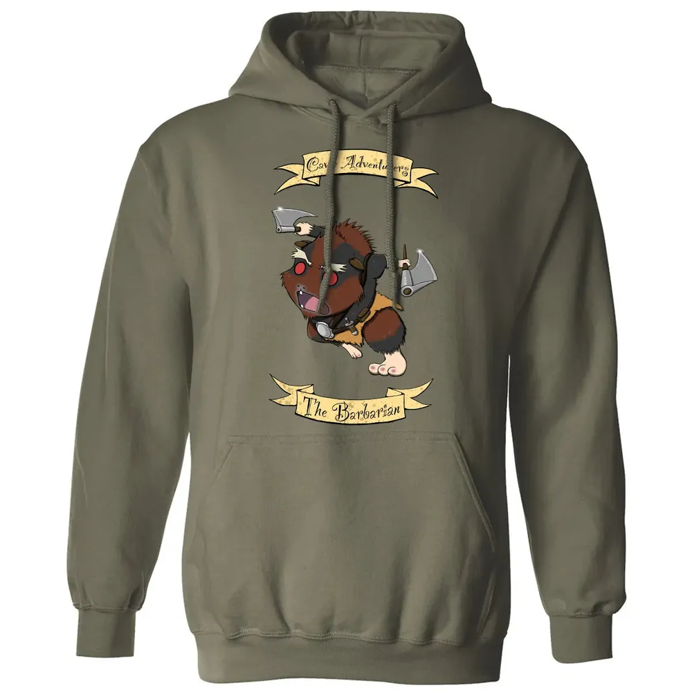 Cavie Adventurers - The Barbarian Classic Unisex Hoodie - 4