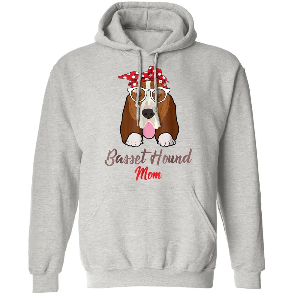 Basset Hound Mom Classic Unisex Hoodie - 8