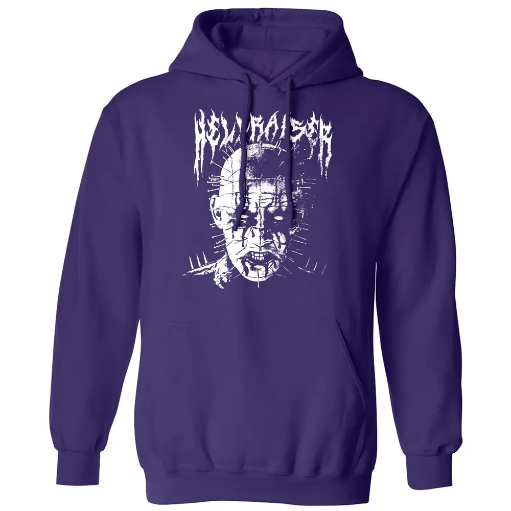 Black Metal Pinhead Classic Unisex Hoodie - 6