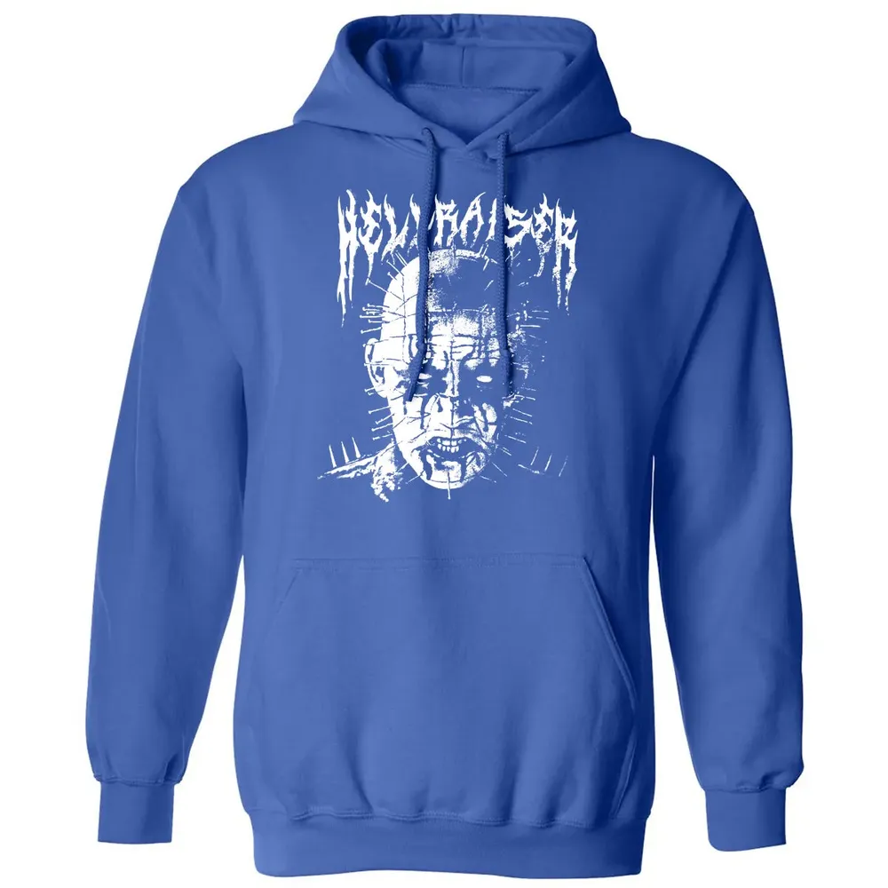 Black Metal Pinhead Classic Unisex Hoodie - 9