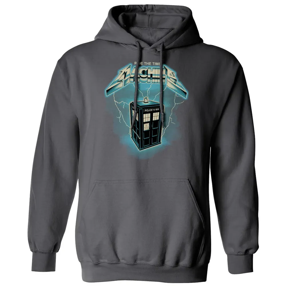 Time Machine Classic Unisex Hoodie - 7