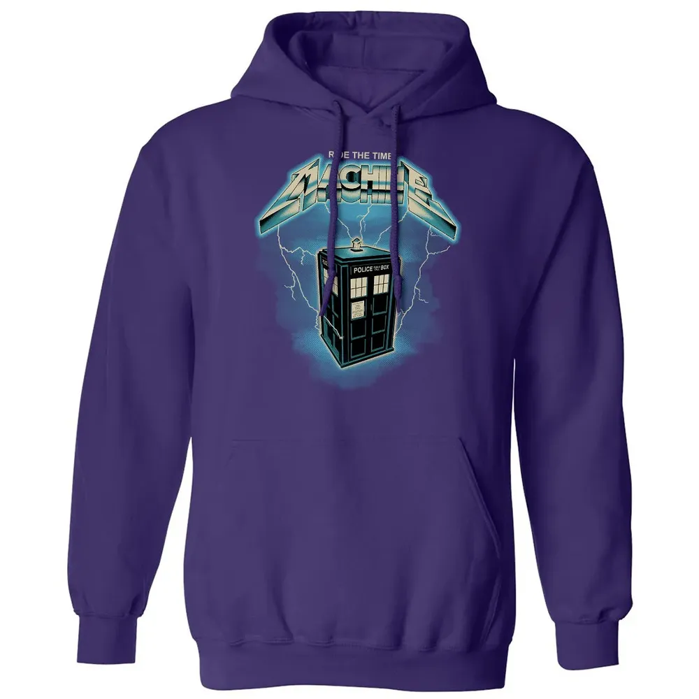 Time Machine Classic Unisex Hoodie - 6