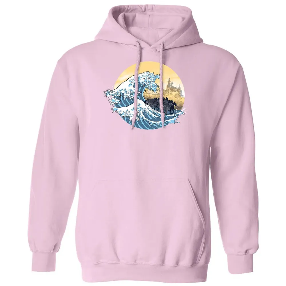 The Great Wave Of The Ringwraiths Classic Unisex Hoodie - 3