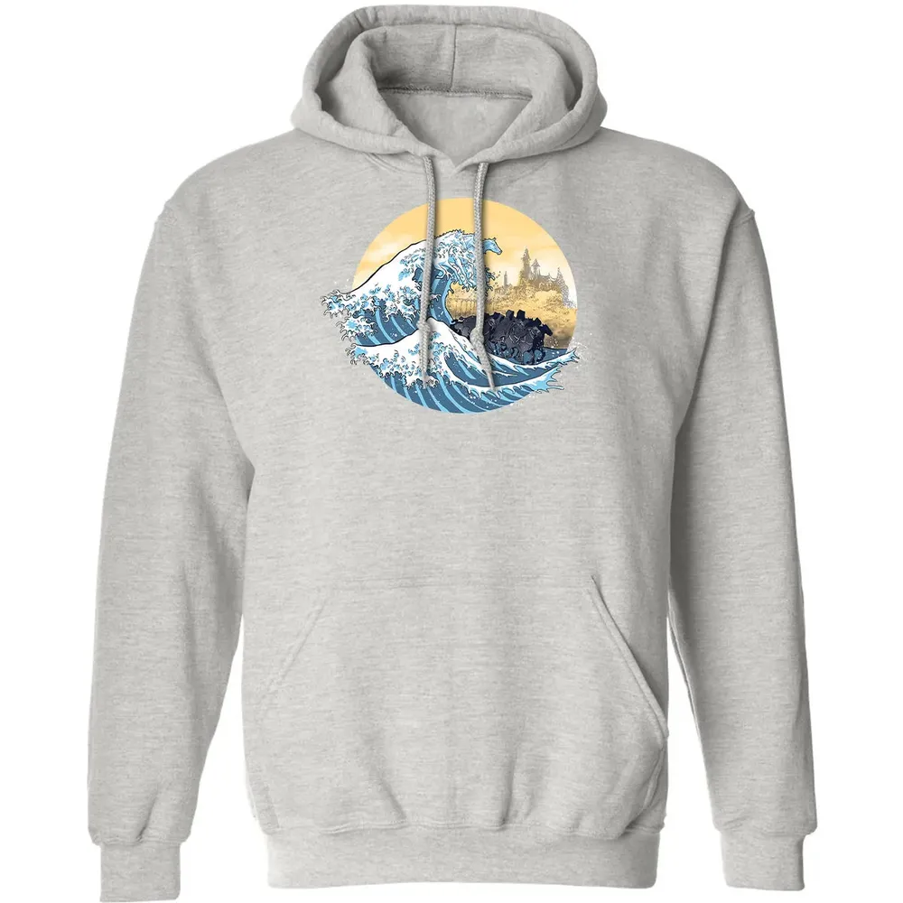 The Great Wave Of The Ringwraiths Classic Unisex Hoodie - 8