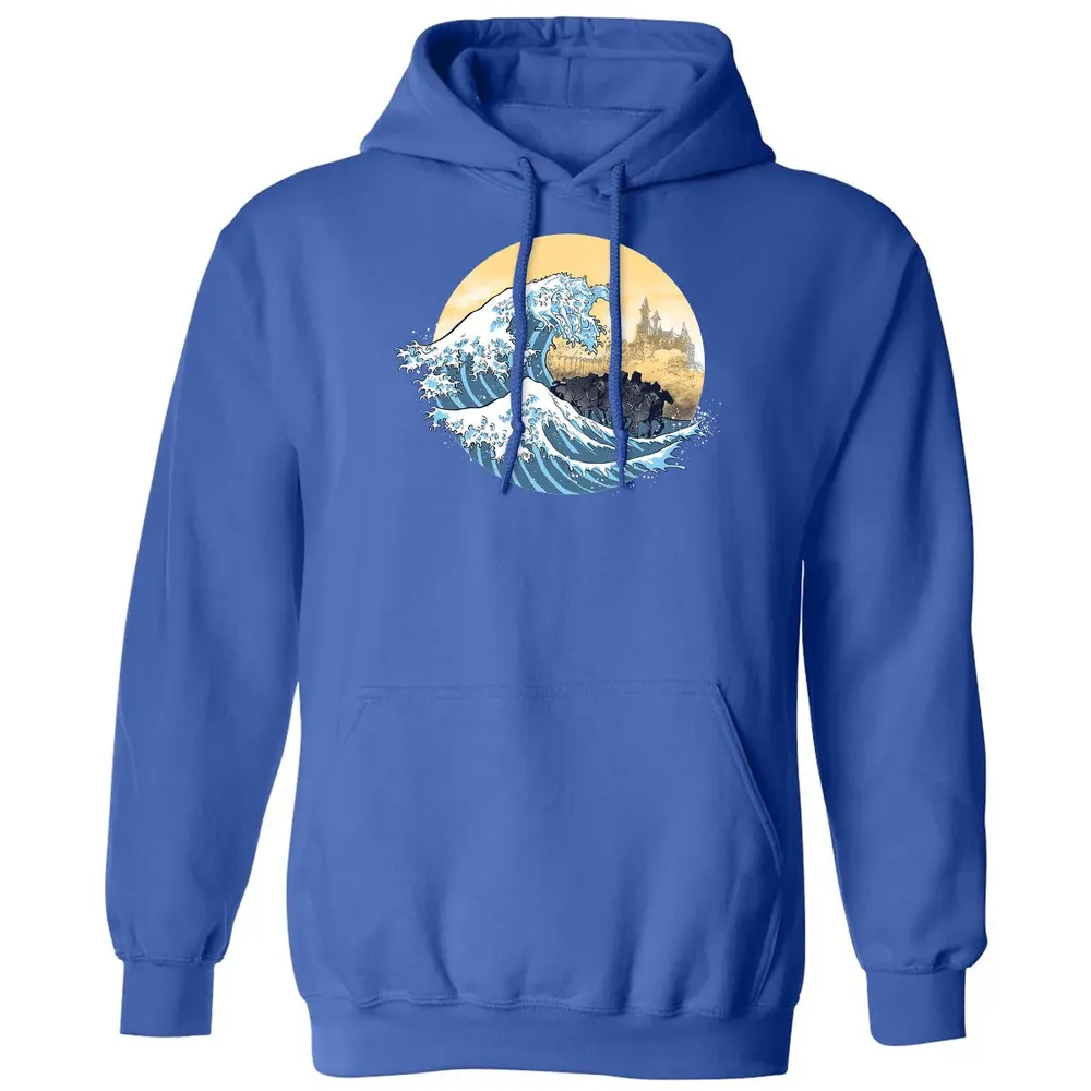 The Great Wave Of The Ringwraiths Classic Unisex Hoodie - 9