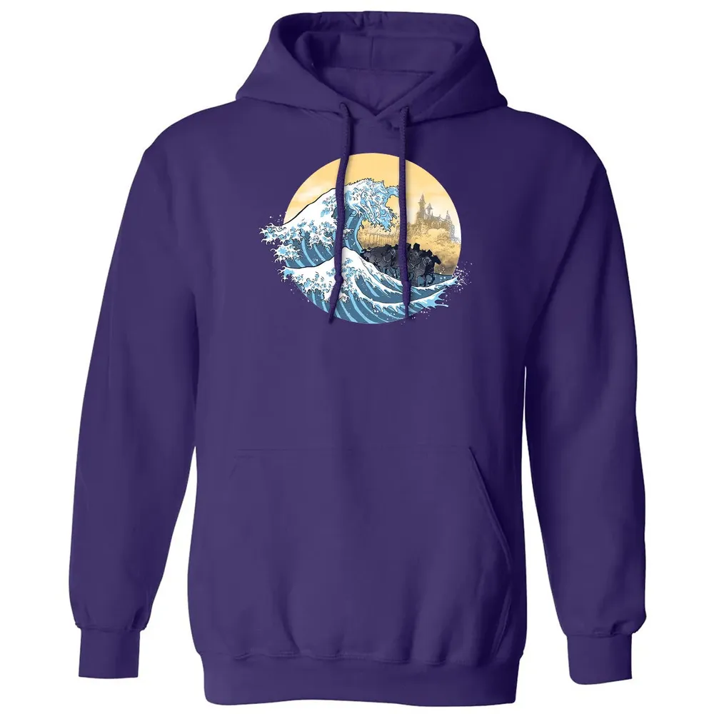 The Great Wave Of The Ringwraiths Classic Unisex Hoodie - 6