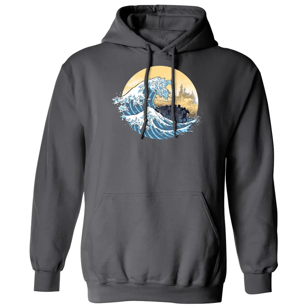 The Great Wave Of The Ringwraiths Classic Unisex Hoodie - 7
