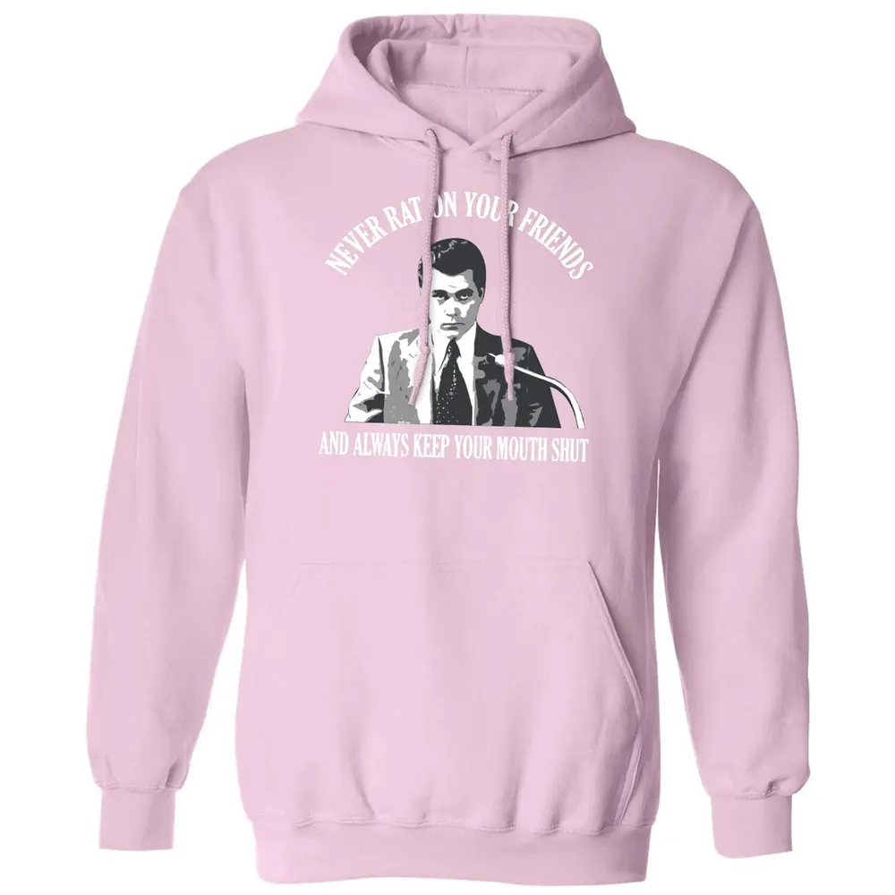 Never rat on your friends Classic Unisex Hoodie - 3