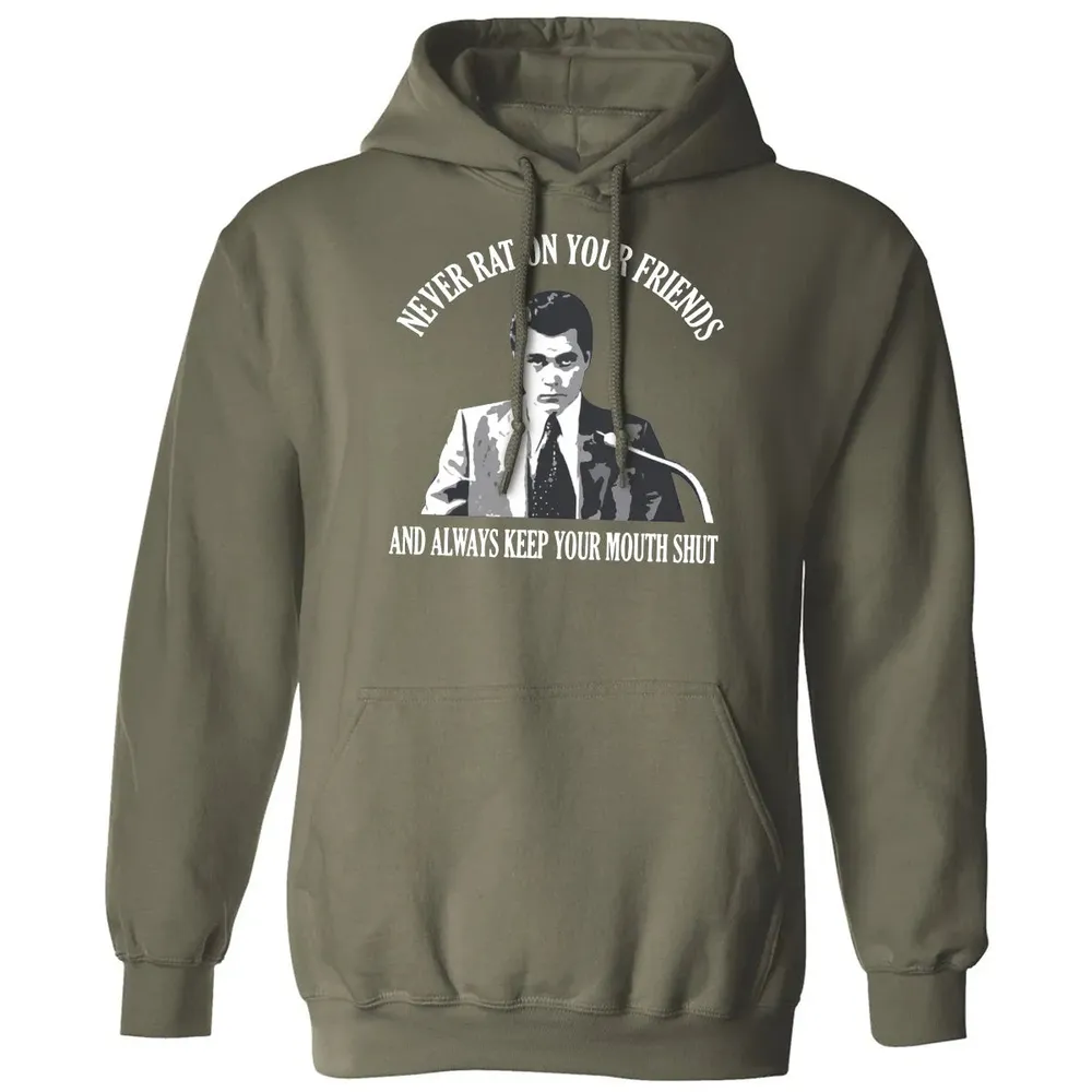 Never rat on your friends Classic Unisex Hoodie - 4