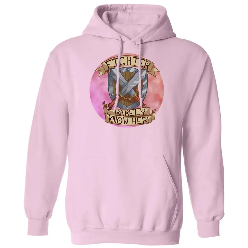 Fighter   I Barely Know Her Classic Unisex Hoodie - 3