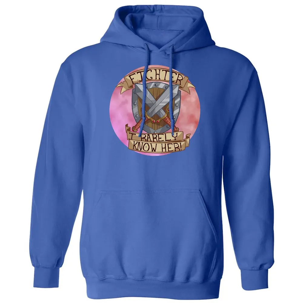 Fighter   I Barely Know Her Classic Unisex Hoodie - 9