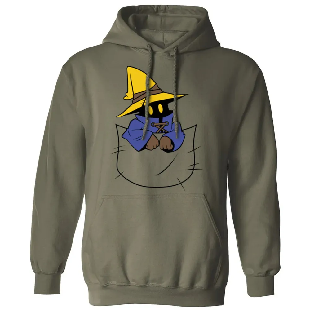 Fantasy Pocket mage Classic Unisex Hoodie - 4