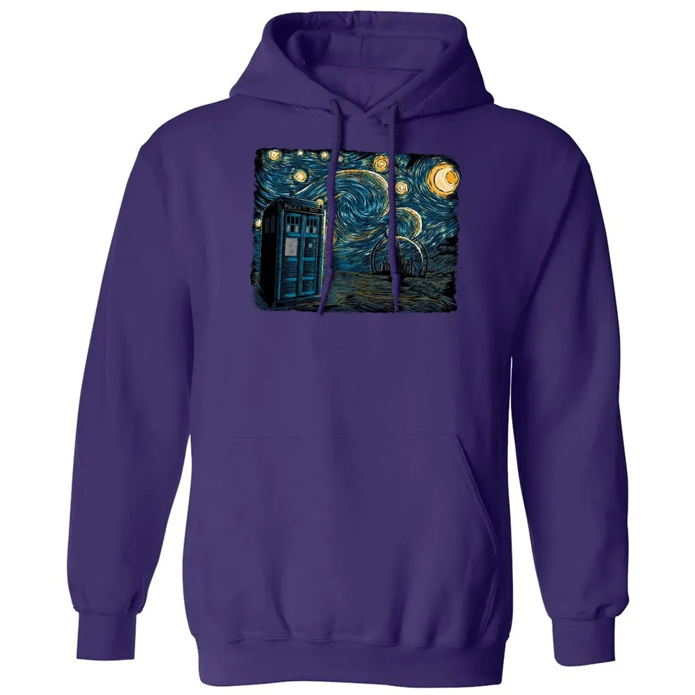 Starry Gallifrey Classic Unisex Hoodie - 6