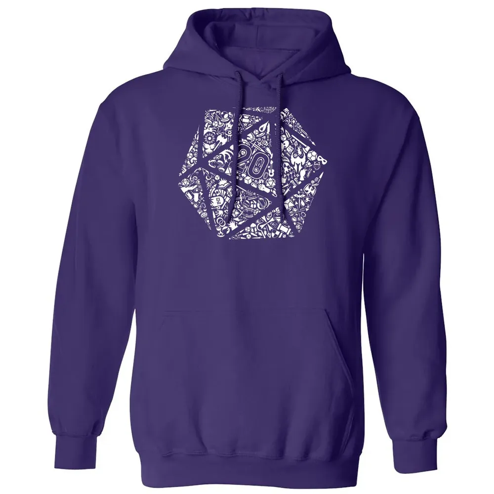 Mosaic D20 Classic Unisex Hoodie - 6