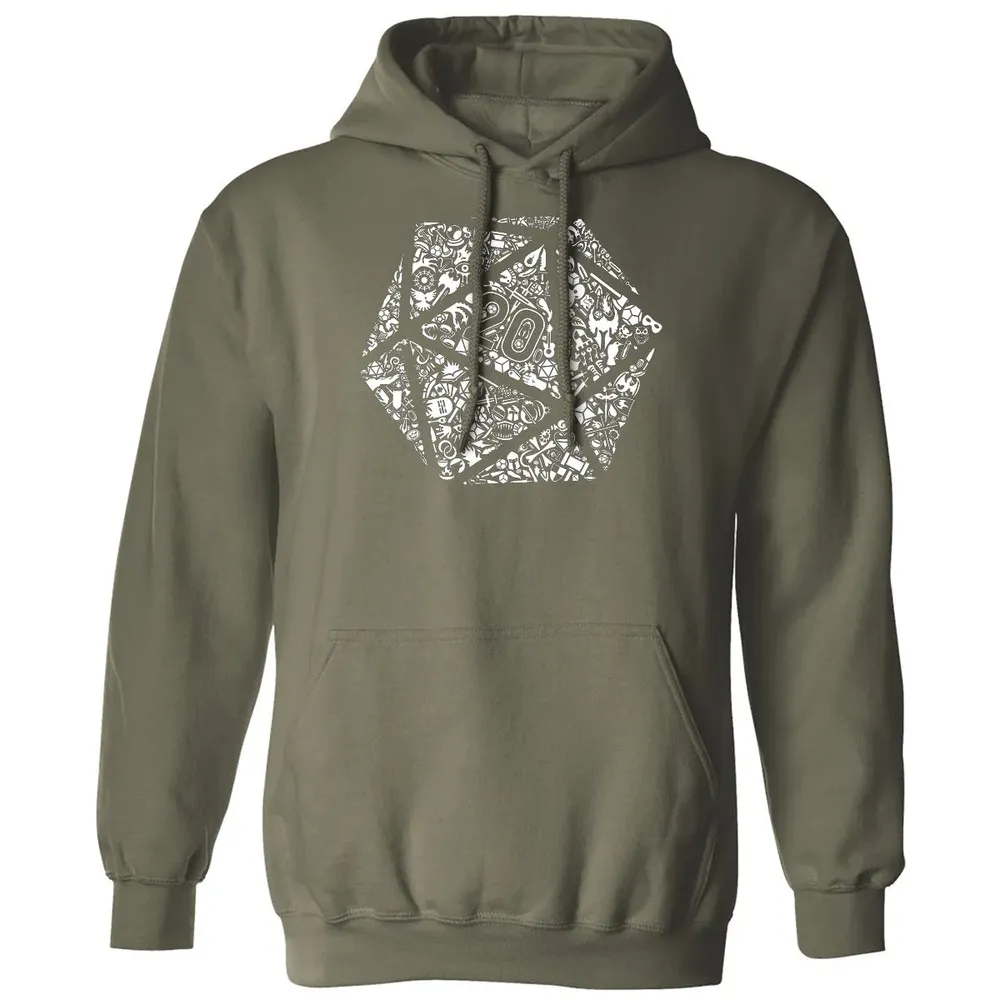 Mosaic D20 Classic Unisex Hoodie - 4