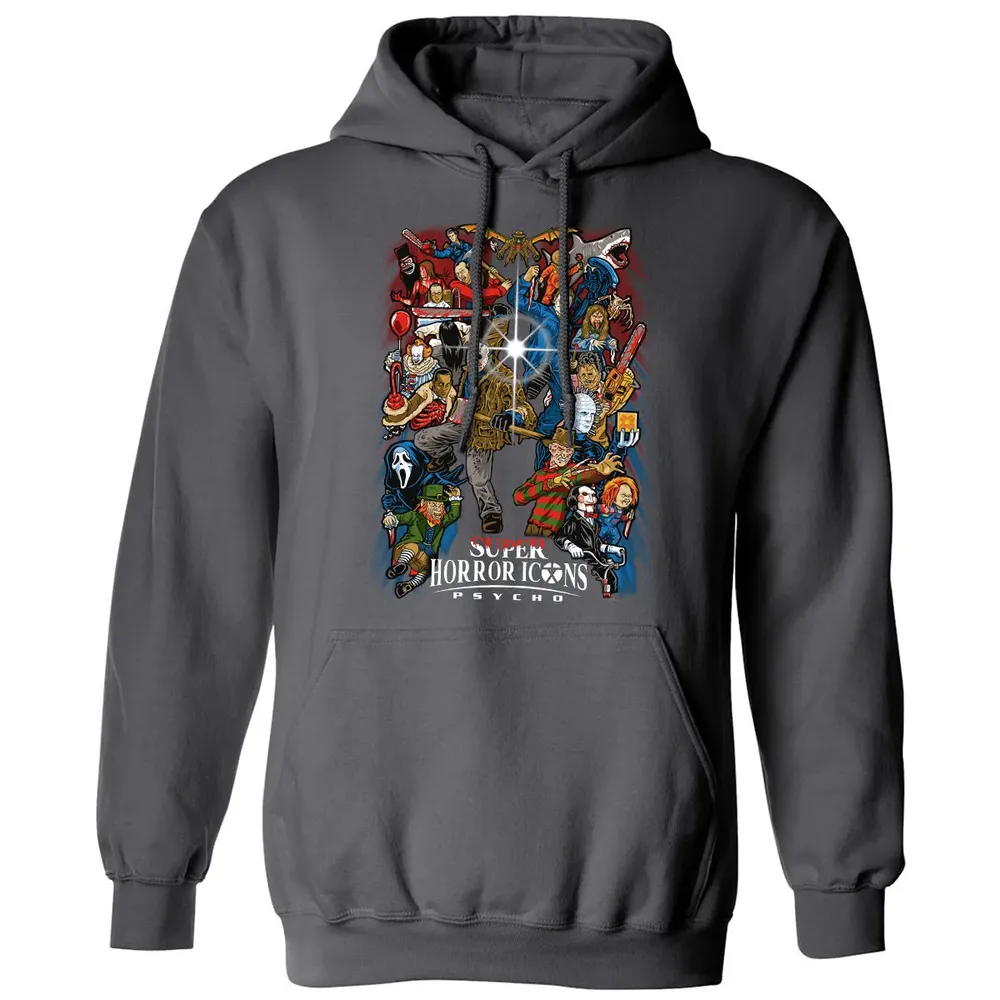 Super Horror Icons Classic Unisex Hoodie - 7