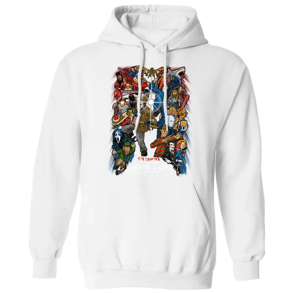 Super Horror Icons Classic Unisex Hoodie - 11