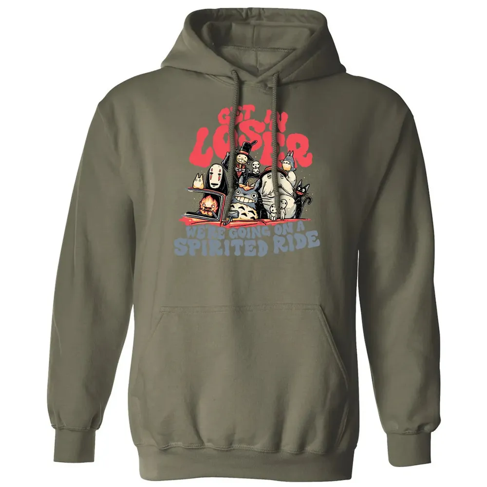 Spirited Ride Classic Unisex Hoodie - 4
