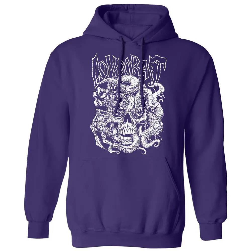 Lovecraft Skull Classic Unisex Hoodie - 6