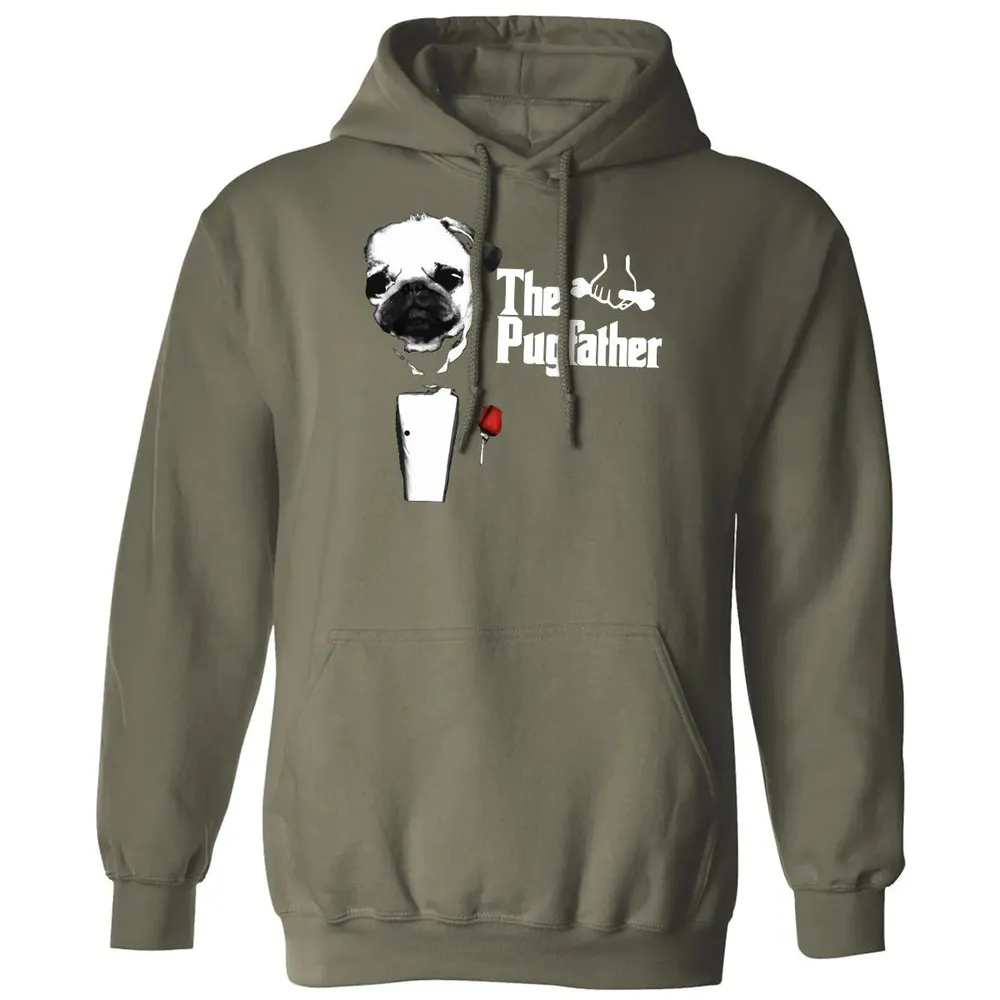 The Pug Father Classic Unisex Hoodie - 4