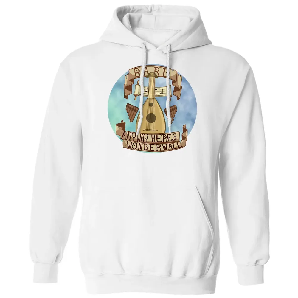 Bard   Anyway Here Wonderwall Classic Unisex Hoodie - 11