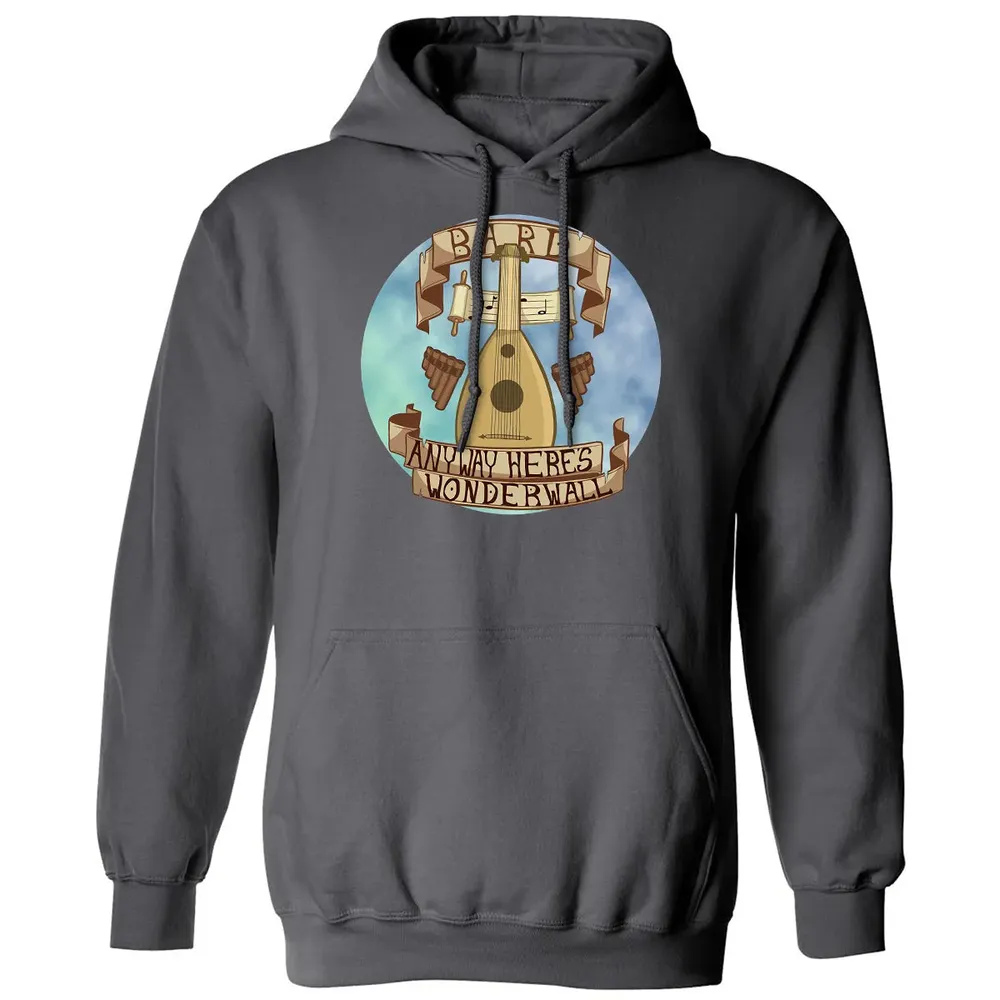 Bard   Anyway Here Wonderwall Classic Unisex Hoodie - 7