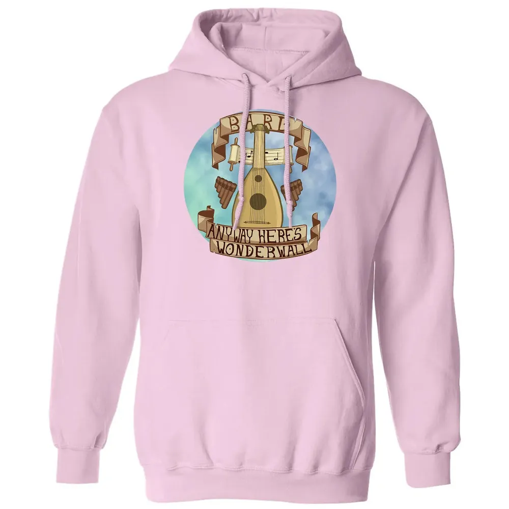 Bard   Anyway Here Wonderwall Classic Unisex Hoodie - 3