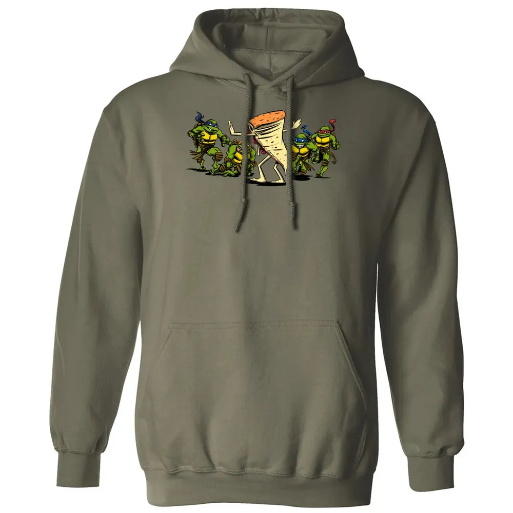 Jurassic Pizza Classic Unisex Hoodie - 4