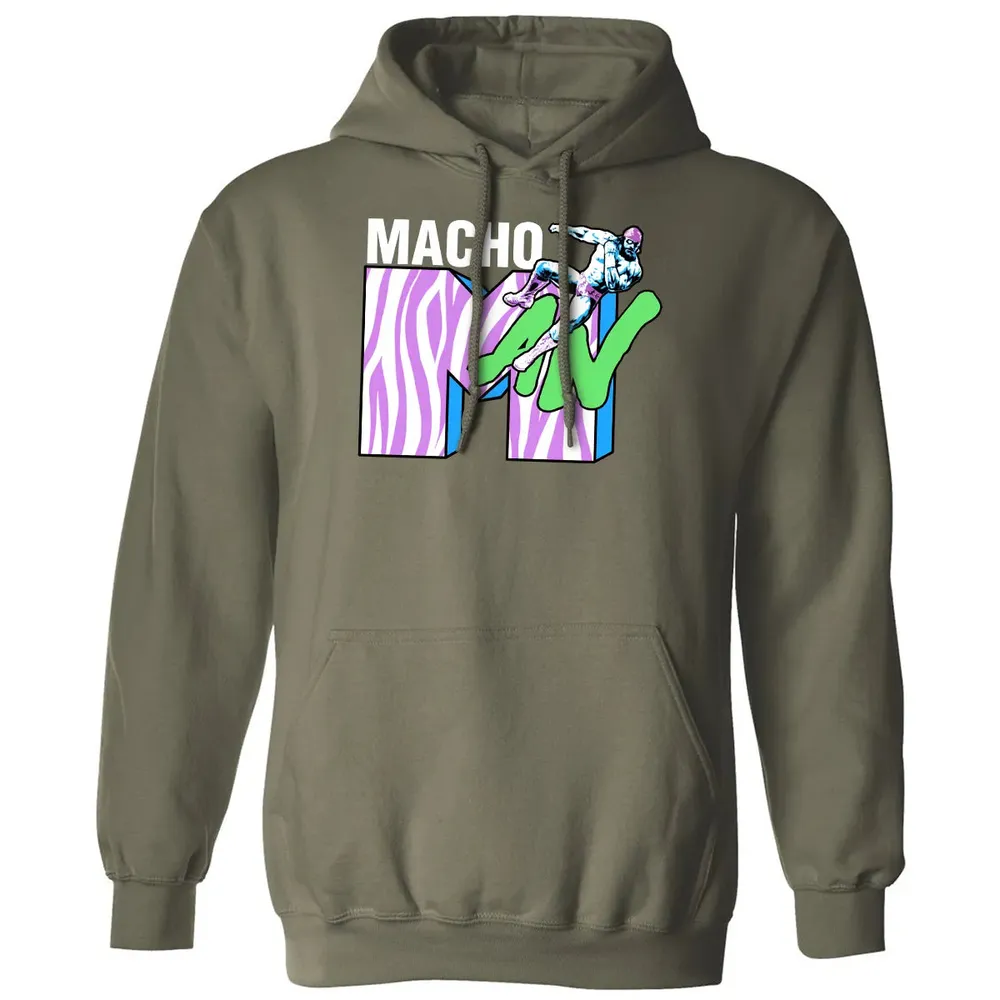 Macho TV Classic Unisex Hoodie - 4