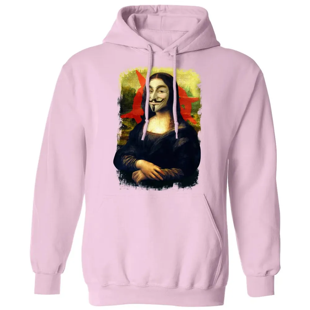 Guy Fawkes Lisa Classic Unisex Hoodie - 3