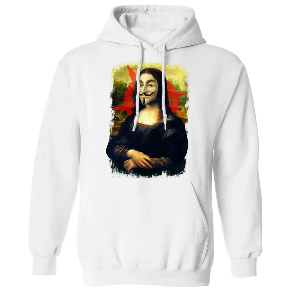 Guy Fawkes Lisa Classic Unisex Hoodie - 11