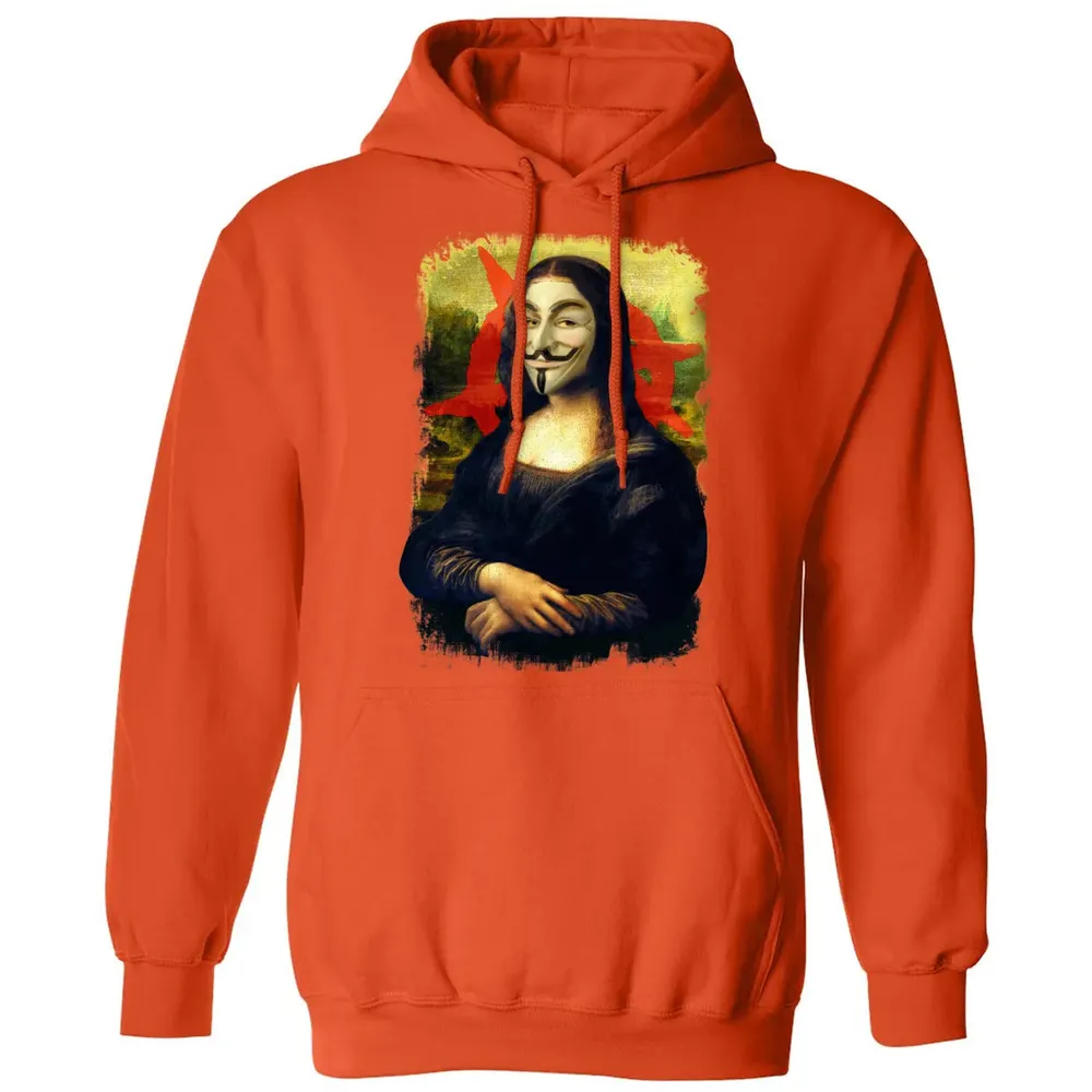 Guy Fawkes Lisa Classic Unisex Hoodie - 10