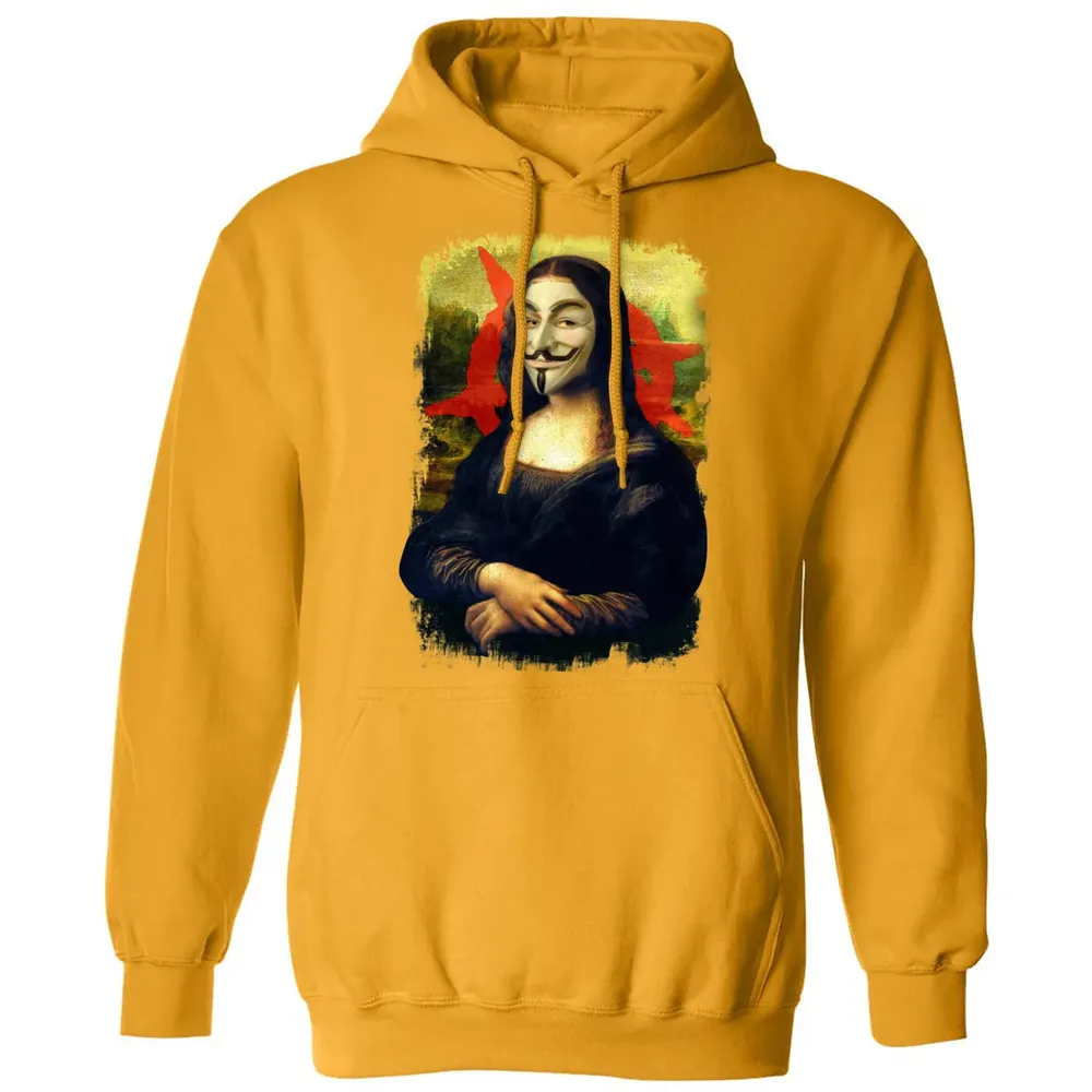 Guy Fawkes Lisa Classic Unisex Hoodie - 12
