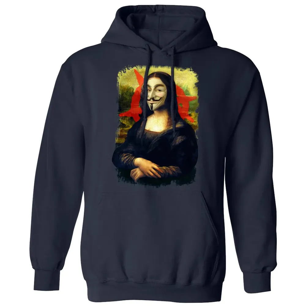 Guy Fawkes Lisa Classic Unisex Hoodie - 2