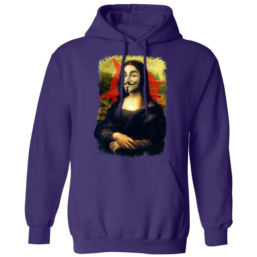 Guy Fawkes Lisa Classic Unisex Hoodie - 6