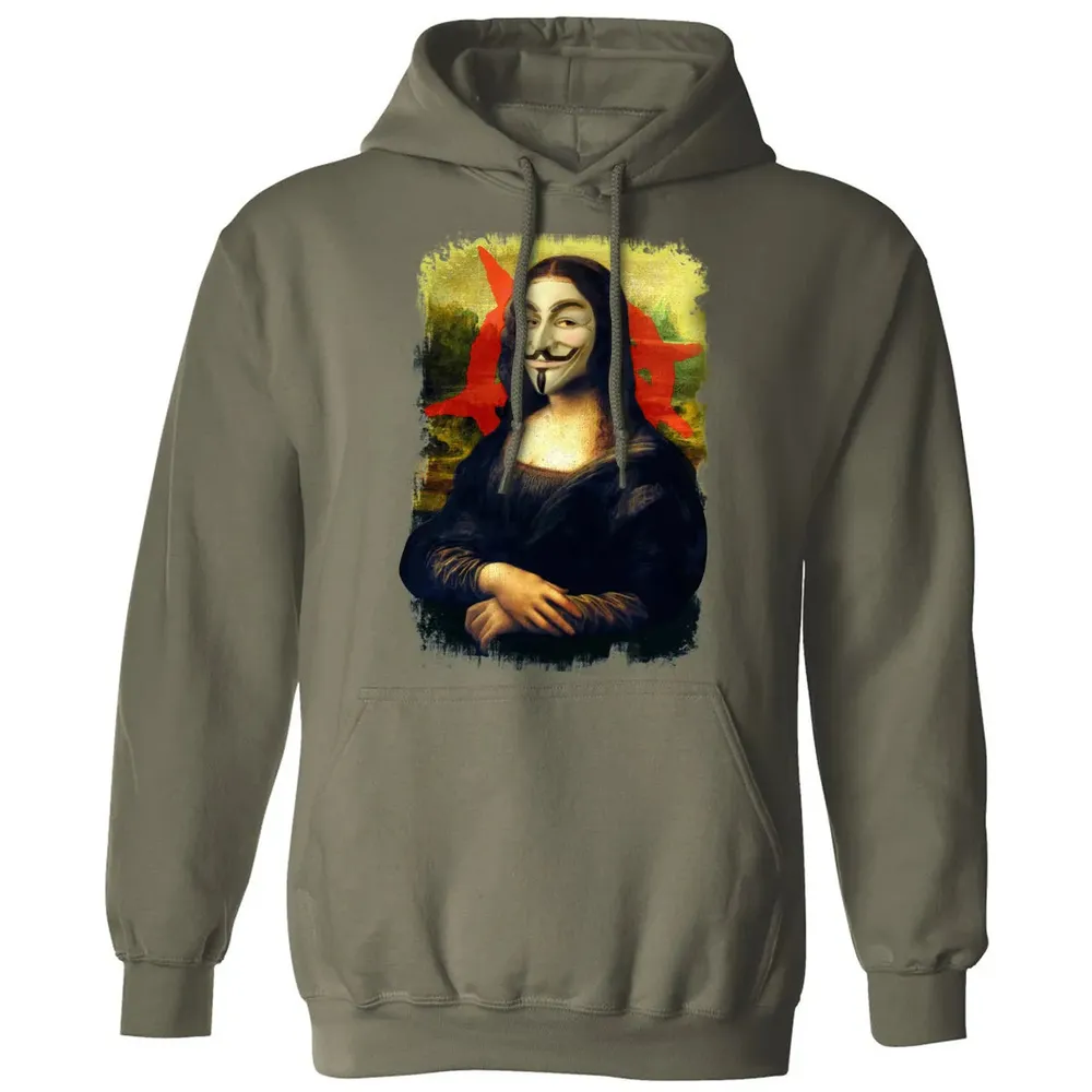 Guy Fawkes Lisa Classic Unisex Hoodie - 4