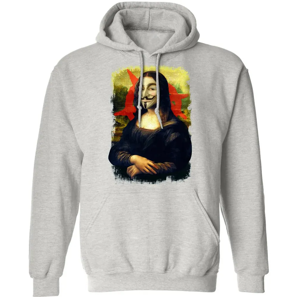Guy Fawkes Lisa Classic Unisex Hoodie - 8
