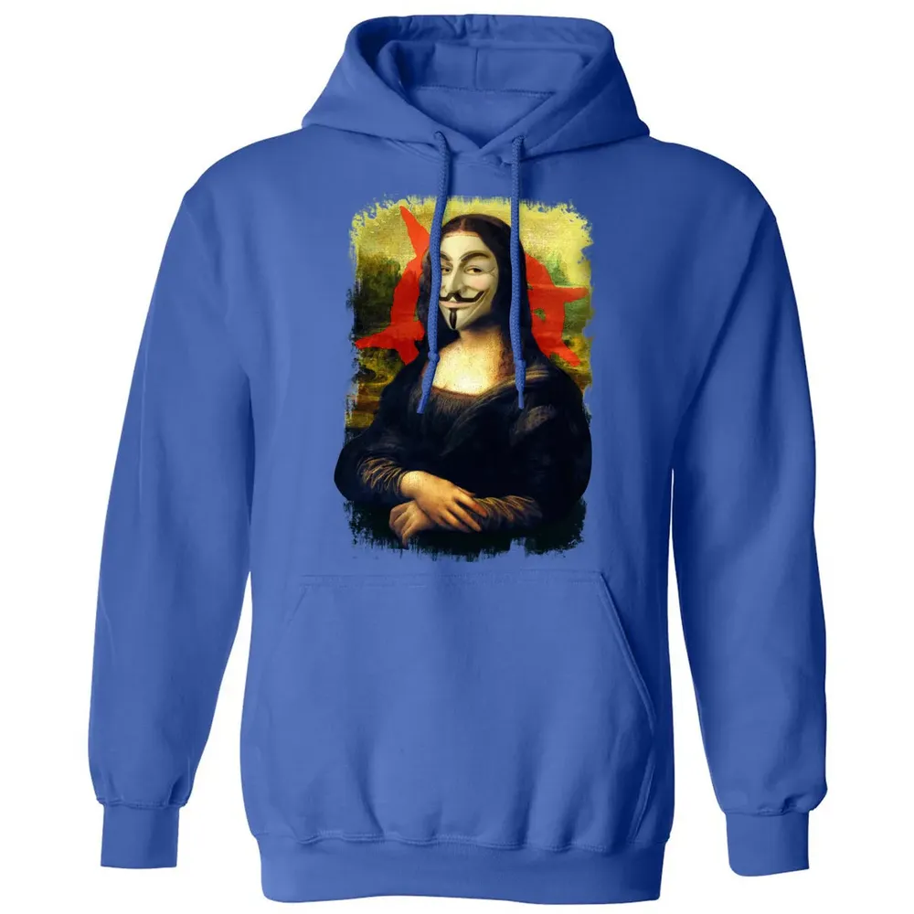 Guy Fawkes Lisa Classic Unisex Hoodie - 9