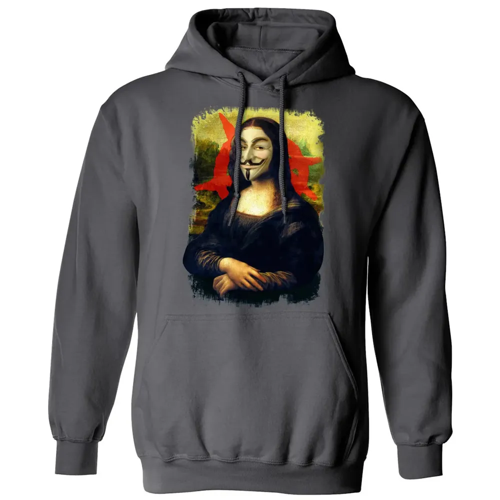 Guy Fawkes Lisa Classic Unisex Hoodie - 7