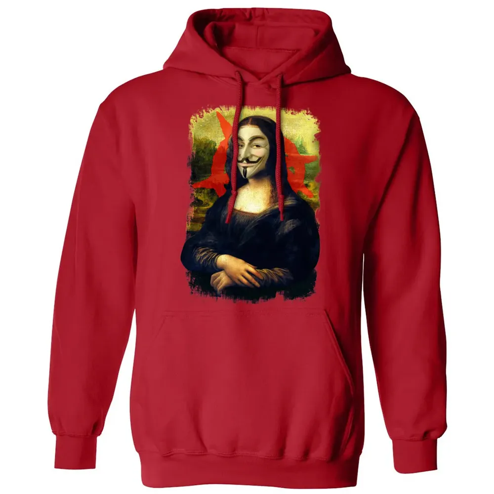 Guy Fawkes Lisa Classic Unisex Hoodie - 5