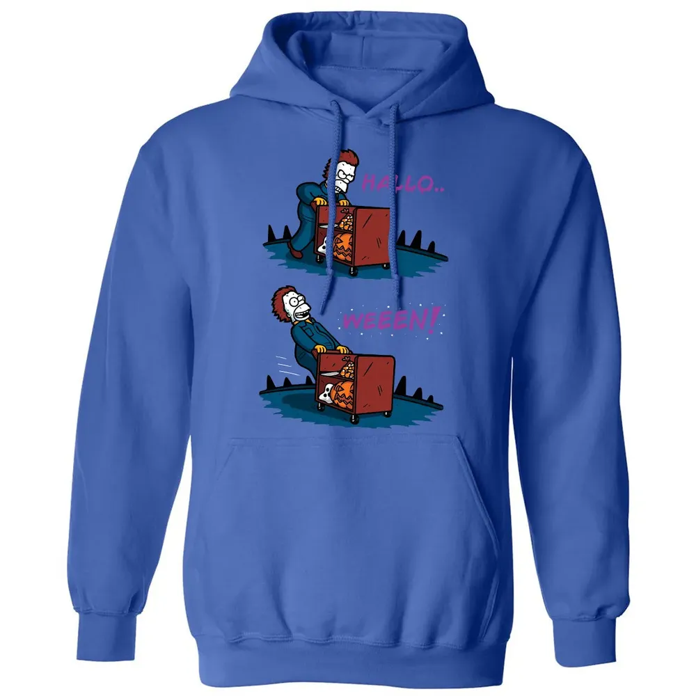 Halloâ€¦ween Classic Unisex Hoodie - 9